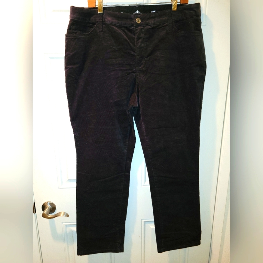 EUC ST JHON'S BAY SUADE WOMEN'S PANTS SIZE 18W